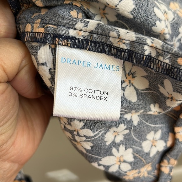 Draper James Lucinda Popover Dress Fall Fields Size XS - Picture 5 of 10